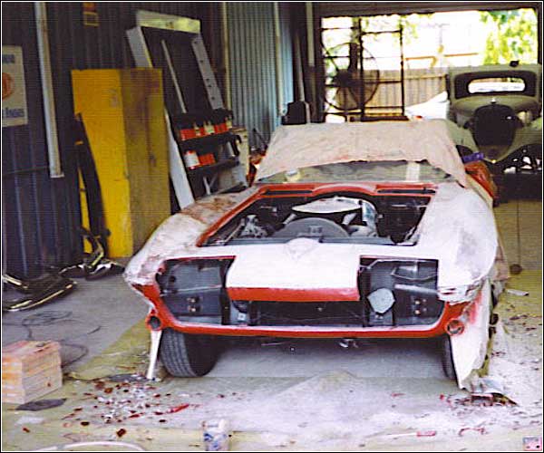 Archived Central Florida Customs 1965 Corvette restoration project image